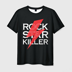 Футболка мужская Rock Star Killer, цвет: 3D-принт