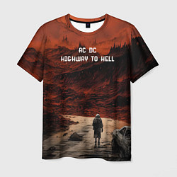 Футболка мужская AC DC Highway to hell, цвет: 3D-принт