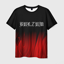 Футболка мужская Burzum red plasma, цвет: 3D-принт