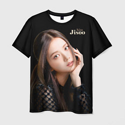 Футболка мужская Blackpink Cute Jisoo Kim, цвет: 3D-принт