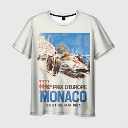 Футболка мужская Монако - Гран-при, цвет: 3D-принт