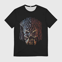 Футболка мужская Predator - skull, цвет: 3D-принт