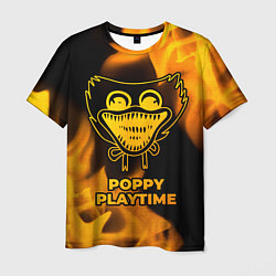 Футболка мужская Poppy Playtime - gold gradient, цвет: 3D-принт