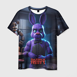 Футболка мужская Five Nights at Freddys Bonnie, цвет: 3D-принт