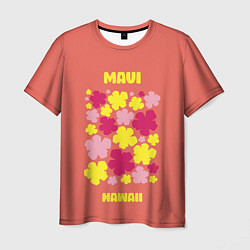 Футболка мужская Мауи - Гавайи, цвет: 3D-принт
