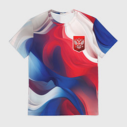 Мужская футболка Красный герб России