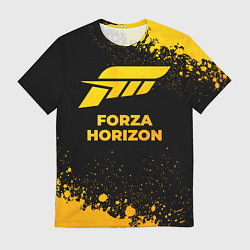 Футболка мужская Forza Horizon - gold gradient, цвет: 3D-принт
