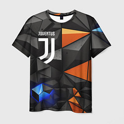 Футболка мужская Juventus orange black style, цвет: 3D-принт