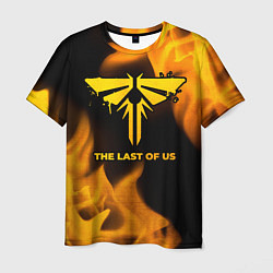 Футболка мужская The Last Of Us - gold gradient, цвет: 3D-принт