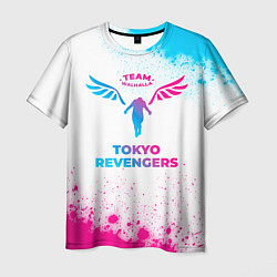 Футболка мужская Tokyo Revengers neon gradient style, цвет: 3D-принт