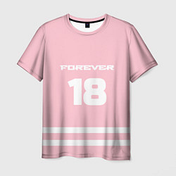 Футболка мужская Forever 18, цвет: 3D-принт