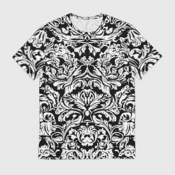Футболка мужская Floral pattern - irezumi - neural network, цвет: 3D-принт