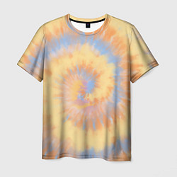 Футболка мужская Tie-Dye дизайн, цвет: 3D-принт