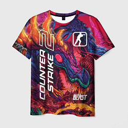 Футболка мужская CS 2 hyper beast, цвет: 3D-принт