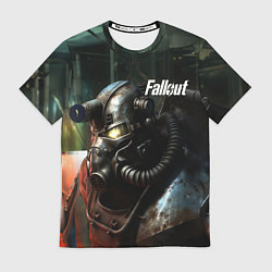 Футболка мужская Fallout dark style, цвет: 3D-принт