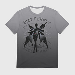 Футболка мужская Dark butterfly, цвет: 3D-принт