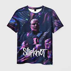 Футболка мужская Slipknot: guitar, цвет: 3D-принт