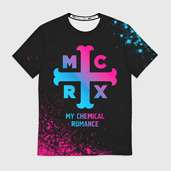 Футболка мужская My Chemical Romance - neon gradient, цвет: 3D-принт