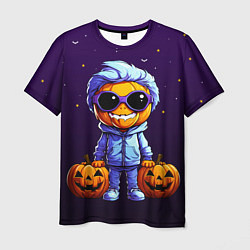 Футболка мужская Happy pumpkin, цвет: 3D-принт