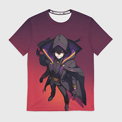 Футболка мужская Господин Тень, цвет: 3D-принт