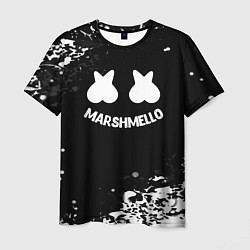 Футболка мужская Marshmello splash, цвет: 3D-принт