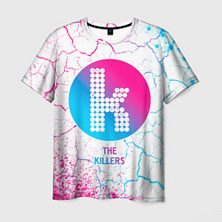 Футболка мужская The Killers neon gradient style, цвет: 3D-принт