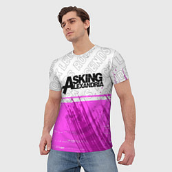 Футболка мужская Asking Alexandria: Rock Legends, цвет: 3D-принт — фото 2