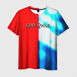 Футболка мужская Бог войны броня, цвет: 3D-принт