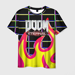 Футболка мужская Doom Eternal retro game, цвет: 3D-принт