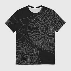 Мужская футболка Spider паутина