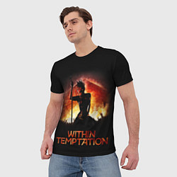 Футболка мужская Within Temptation Sharon, цвет: 3D-принт — фото 2