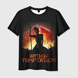 Футболка мужская Within Temptation Sharon, цвет: 3D-принт