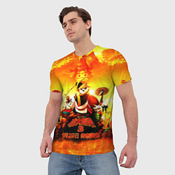 Футболка мужская Кунг-фу Панда Best Friend, цвет: 3D-принт — фото 2