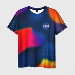 Мужская футболка Nasa gradient sportcolor