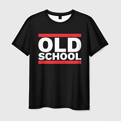 Футболка мужская Old school - experience, цвет: 3D-принт