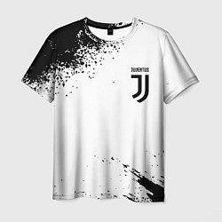 Футболка мужская Juventus sport color black, цвет: 3D-принт