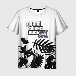Футболка мужская GTA6 tropic game, цвет: 3D-принт