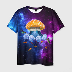 Футболка мужская Space mushroom, цвет: 3D-принт