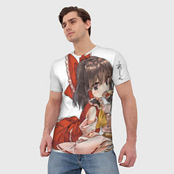 Футболка мужская Touhou Project Рейму Cute, цвет: 3D-принт — фото 2