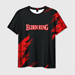 Футболка мужская Elden ring краски текстура, цвет: 3D-принт