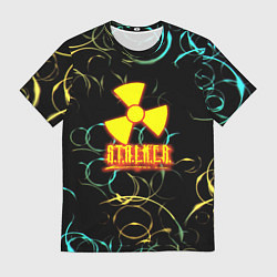 Футболка мужская Stalker abstract, цвет: 3D-принт