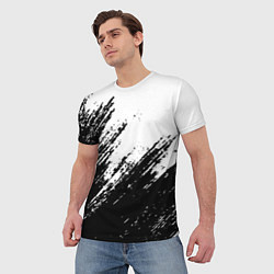 Футболка мужская Просто краски текстура, цвет: 3D-принт — фото 2