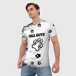 Футболка мужская Fall Guys game, цвет: 3D-принт — фото 2