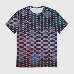 Мужская футболка Sport шестигранники