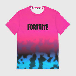 Футболка мужская Fortnite текстура броня, цвет: 3D-принт