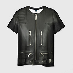 Футболка мужская Terminator first - leather jacket, цвет: 3D-принт