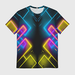 Мужская футболка Жёлтый неон