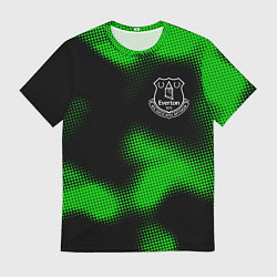 Футболка мужская Everton sport halftone, цвет: 3D-принт