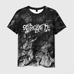 Футболка мужская Aerosmith black graphite, цвет: 3D-принт