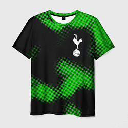 Футболка мужская Tottenham sport halftone, цвет: 3D-принт